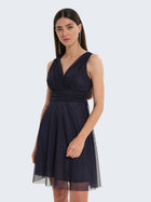 Abito corto in tulle