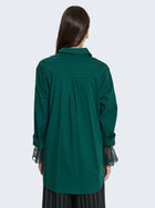 Camicia in cotone tinta unita