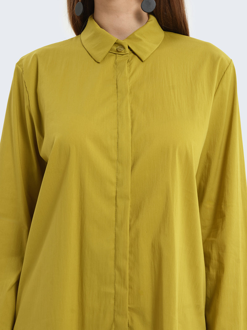 Camicia Popeline Tinta Unita