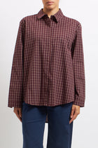 Camicia con pattern check
