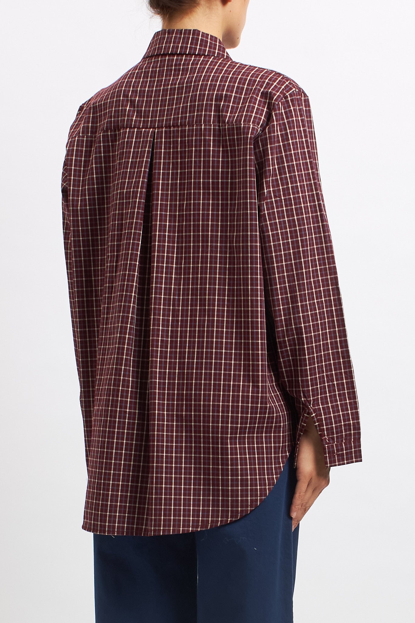 Camicia con pattern check