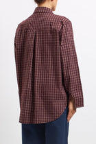 Camicia con pattern check