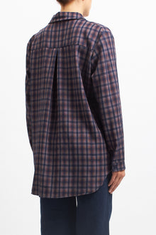 Camicia con pattern check tartan