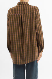 Camicia con fantasia a quadri