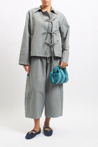 Giacca in stile kimono con fiocchi