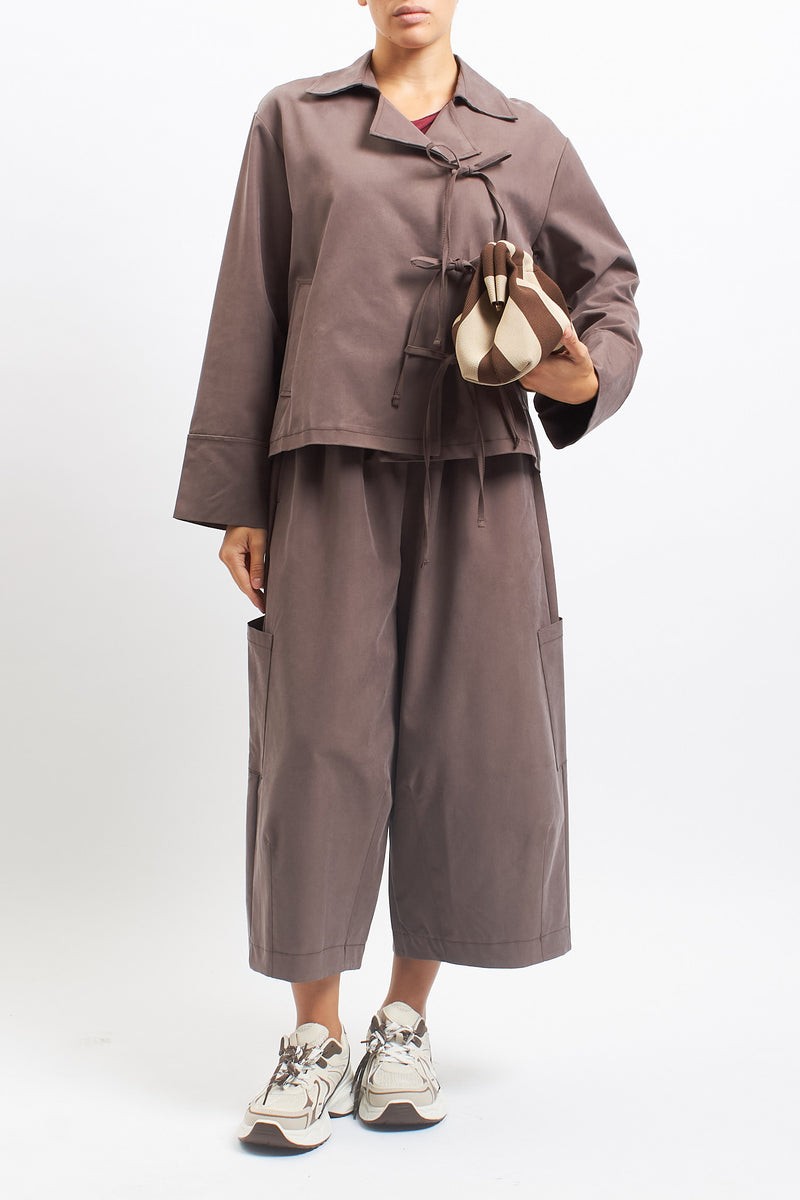 Giacca in stile kimono con fiocchi