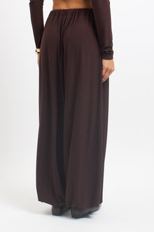 Pantalone con elastico alla caviglia