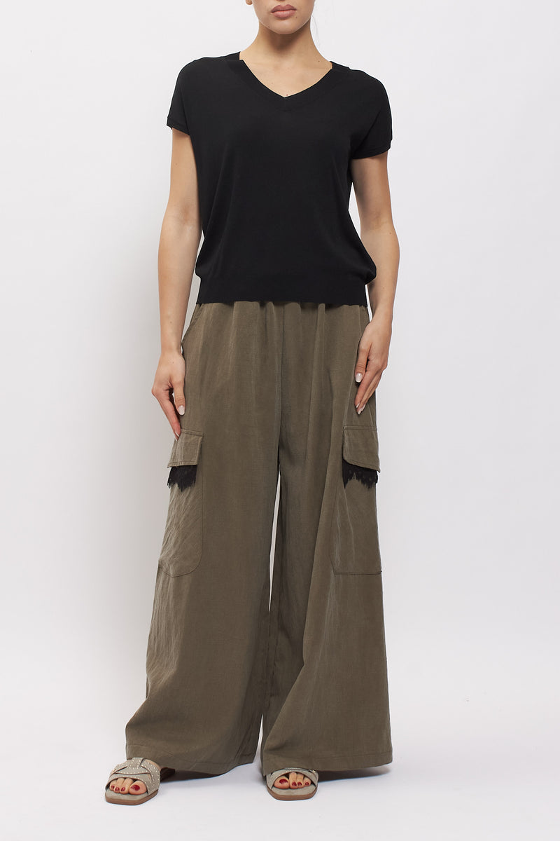 Maglia con scollo v