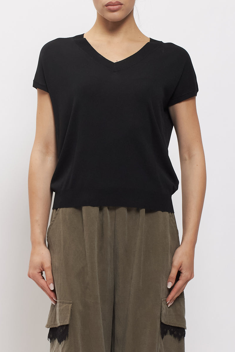 Maglia con scollo v