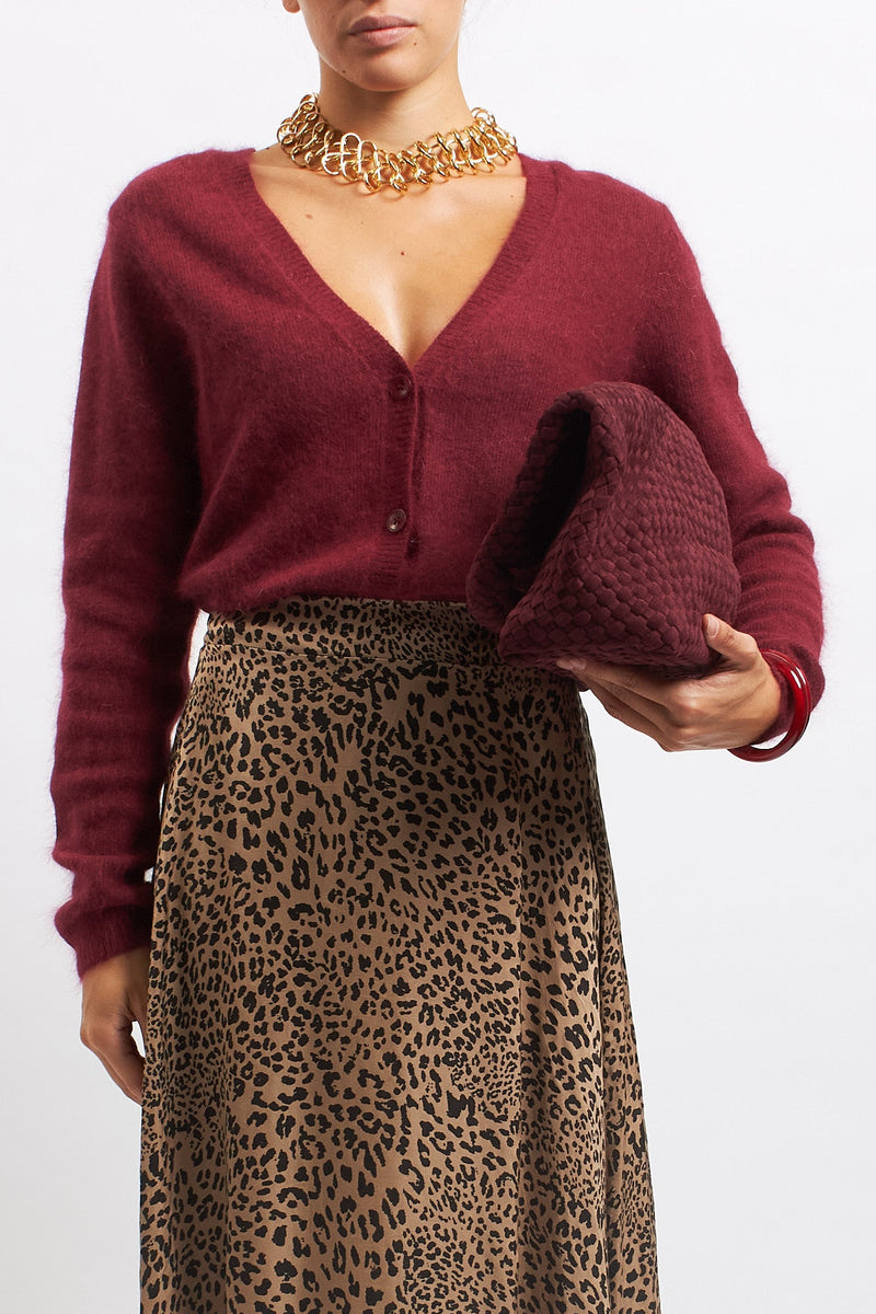 Wool cardigan
