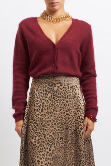 Cardigan in lana