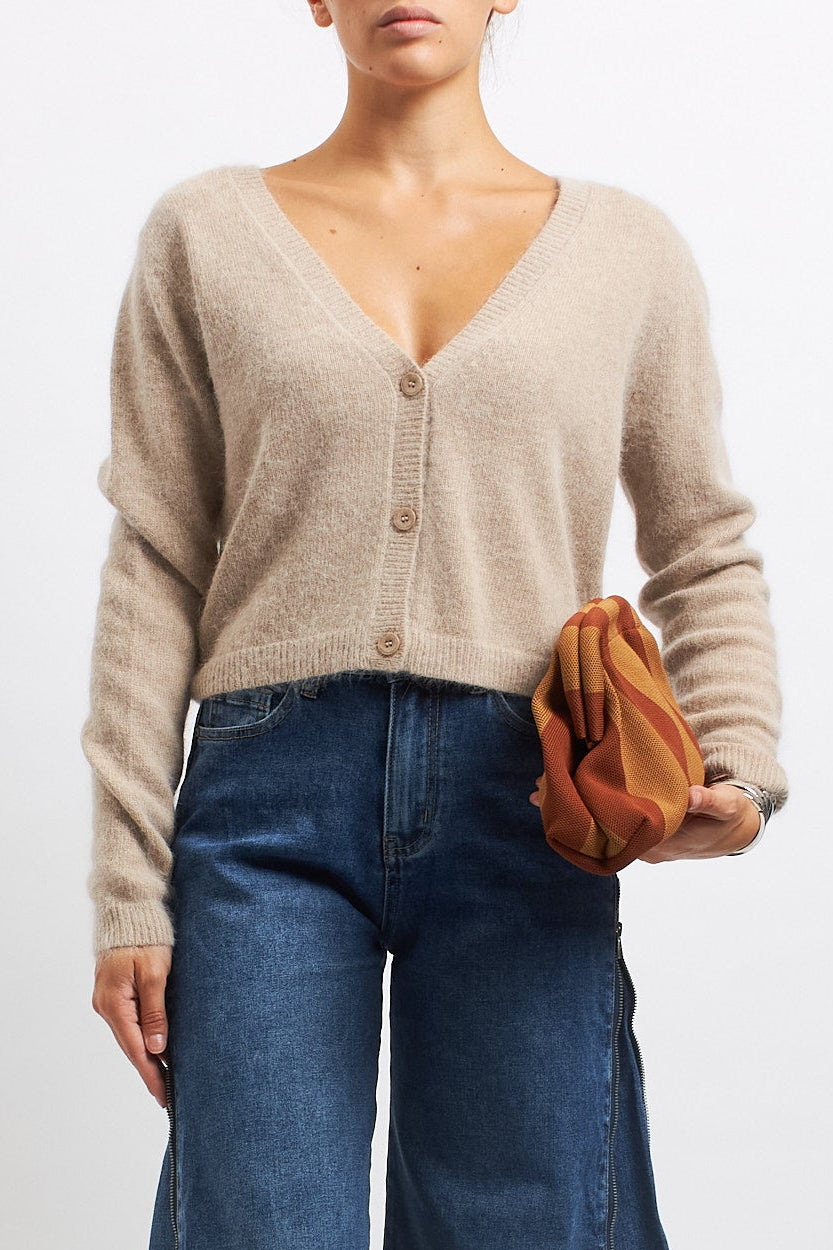 Cardigan in lana