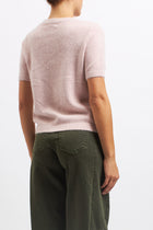 Maglia a mezza manica in lana