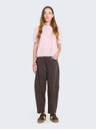 Cotton balloon trousers