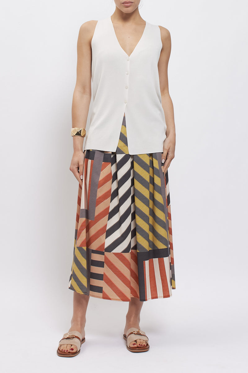 Gilet in maglia con bottoncini