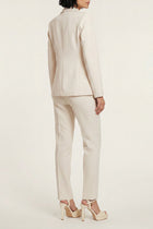 Completo blazer e pantaloni flared