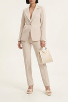 Completo blazer e pantaloni flared
