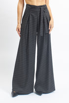 Pantalone palazzo con fusciacca