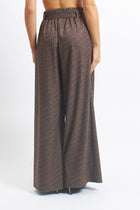 Pantalone palazzo con fusciacca
