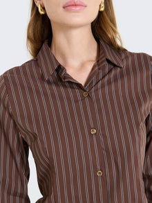 Camicia a righe slimfit