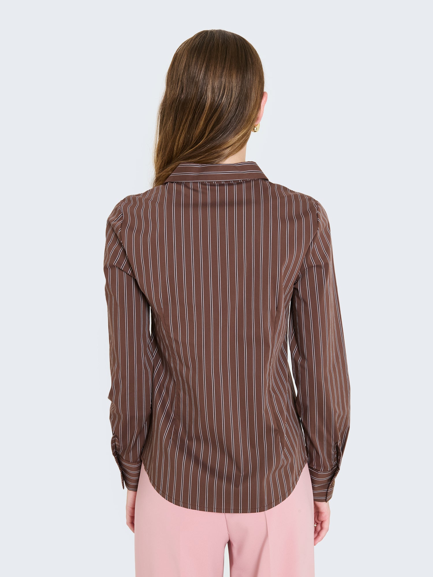 Camicia a righe slimfit
