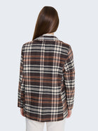 Blazer strutturato a quadri