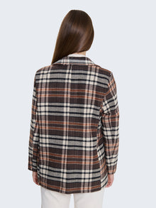 Blazer strutturato a quadri