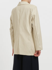 Blazer in ecopelle
