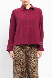 CAMICIA RASO OVERSIZ