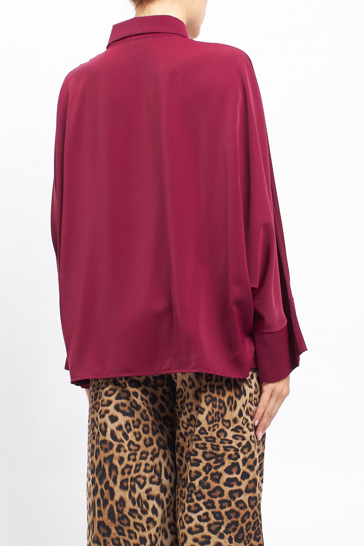 CAMICIA RASO OVERSIZ