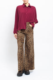 CAMICIA RASO OVERSIZ