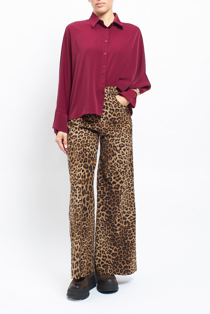CAMICIA RASO OVERSIZ