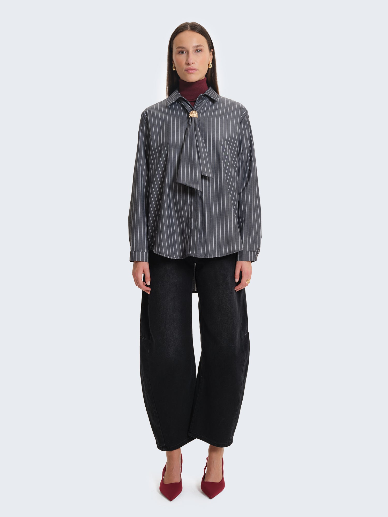 Camicia over con accessorio