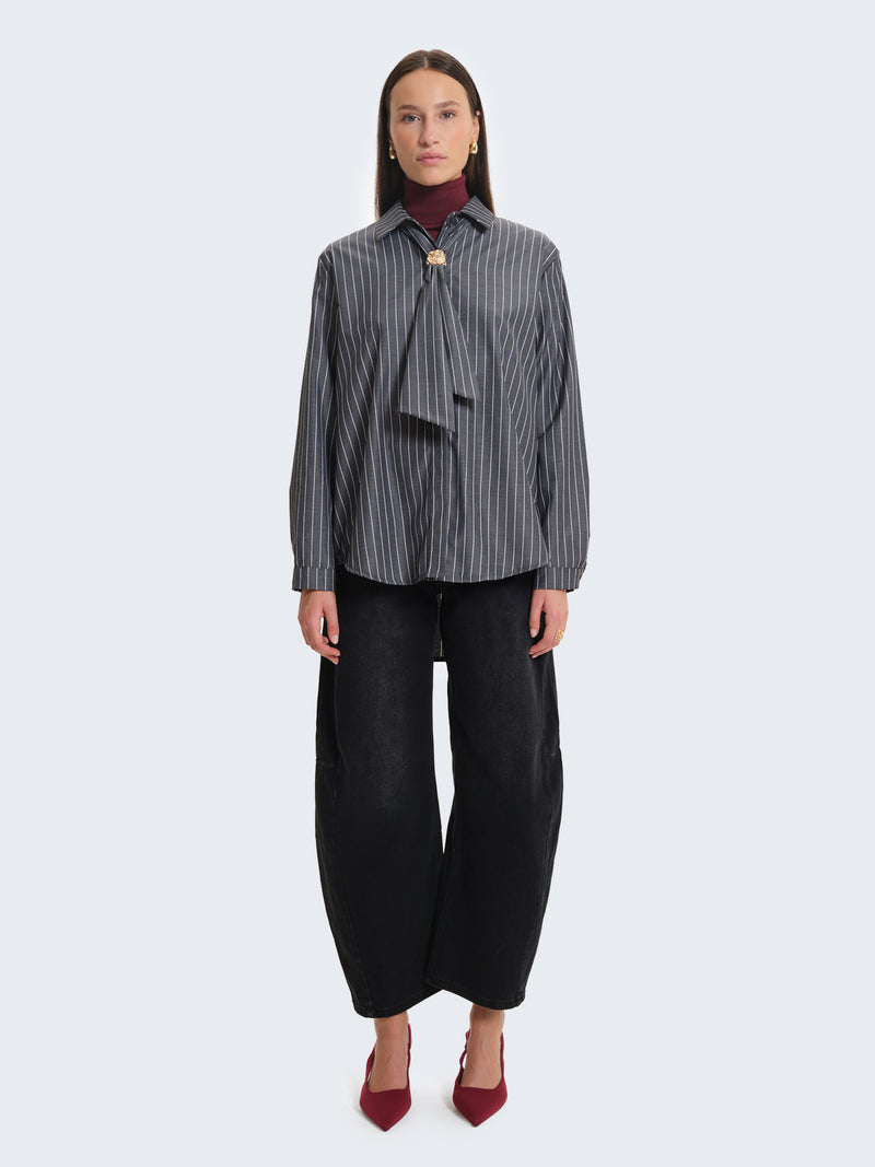 Camicia over con accessorio
