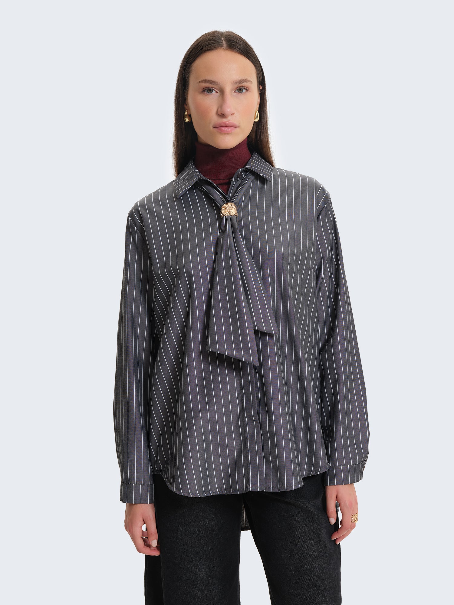 Camicia over con accessorio