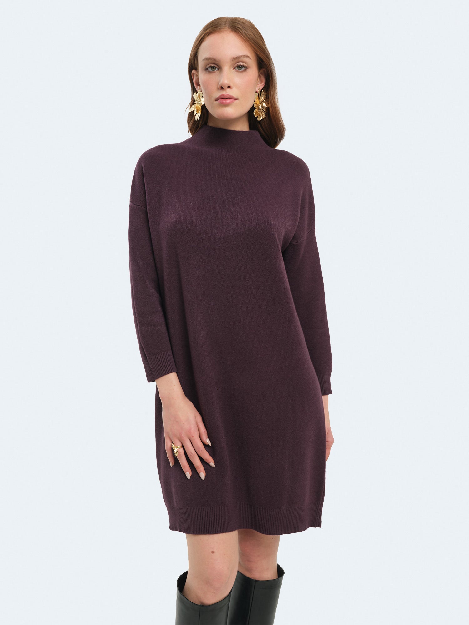 Mini abito in maglia