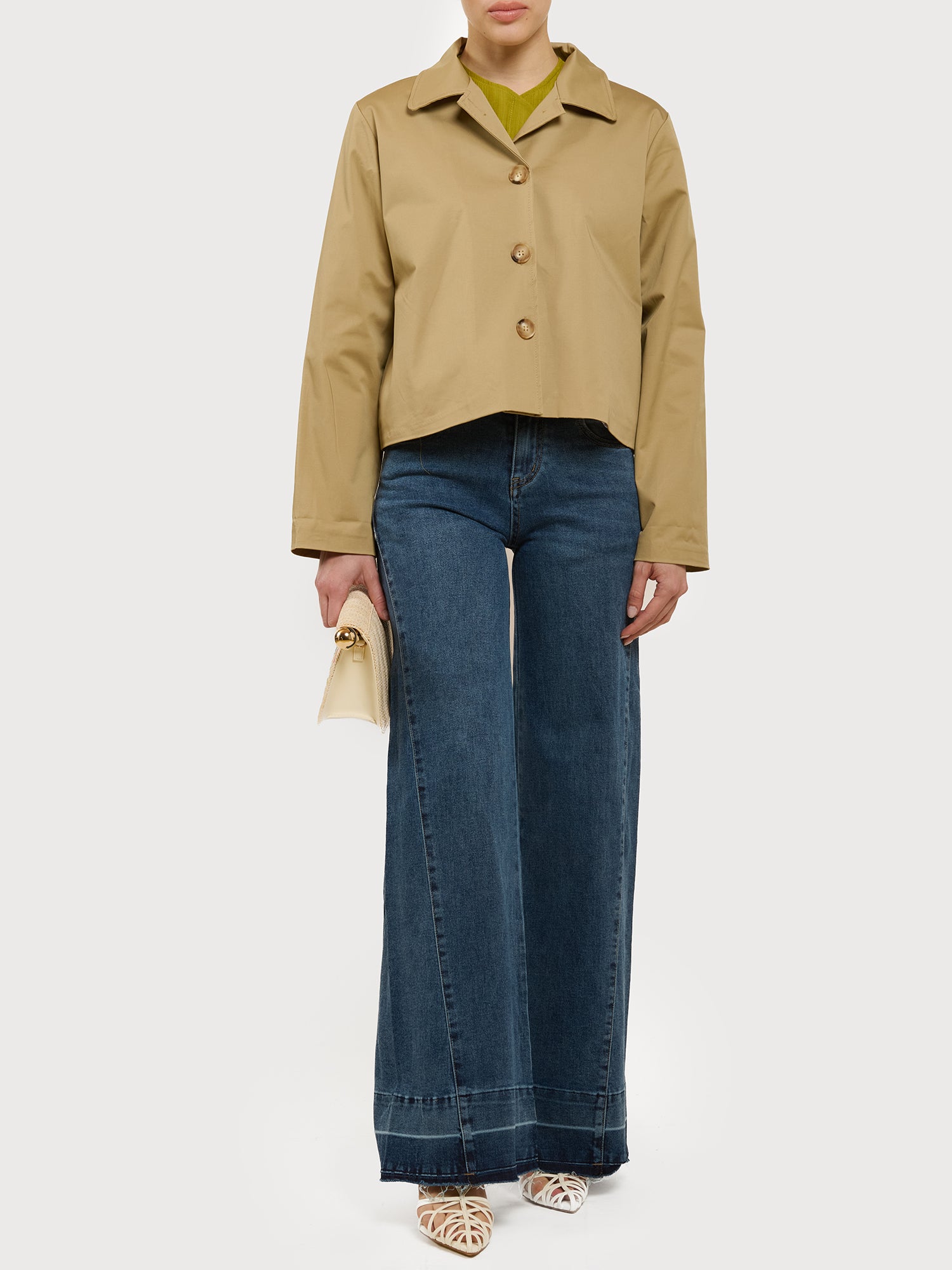 Giacca bomber doppiopetto