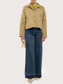 Giacca bomber doppiopetto