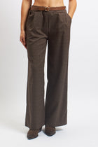 Pantalone palazzo in Pied de Poule