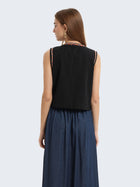 Gilet ricamato etnico
