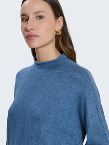 Sweater with soft collar