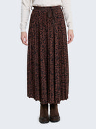 PLEATED SKIRT WITH FANTAS