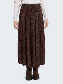 PLEATED SKIRT WITH FANTAS