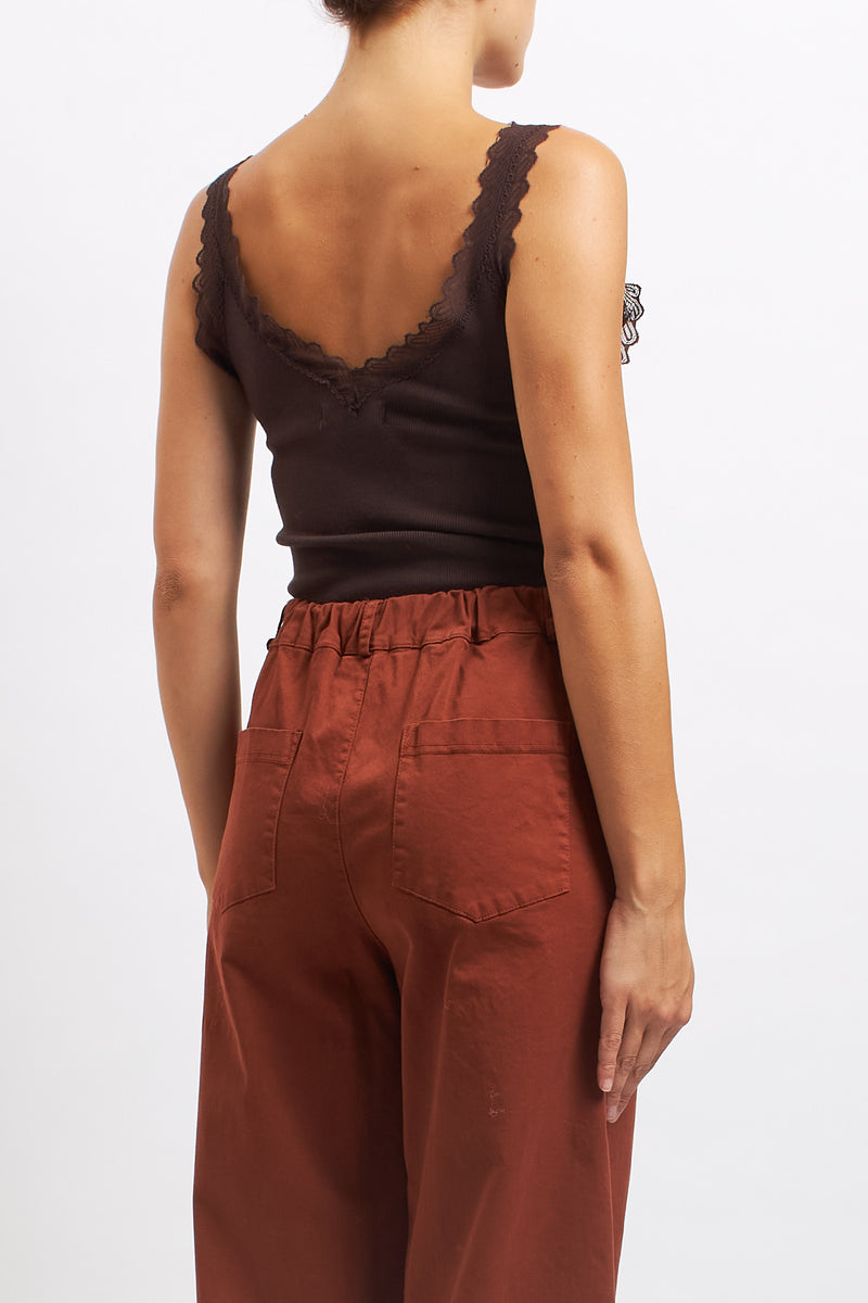Top in pizzo