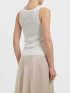 Top con scollo all'americana