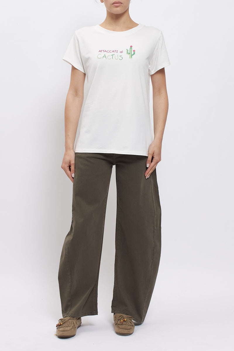 T-shirt con cactus