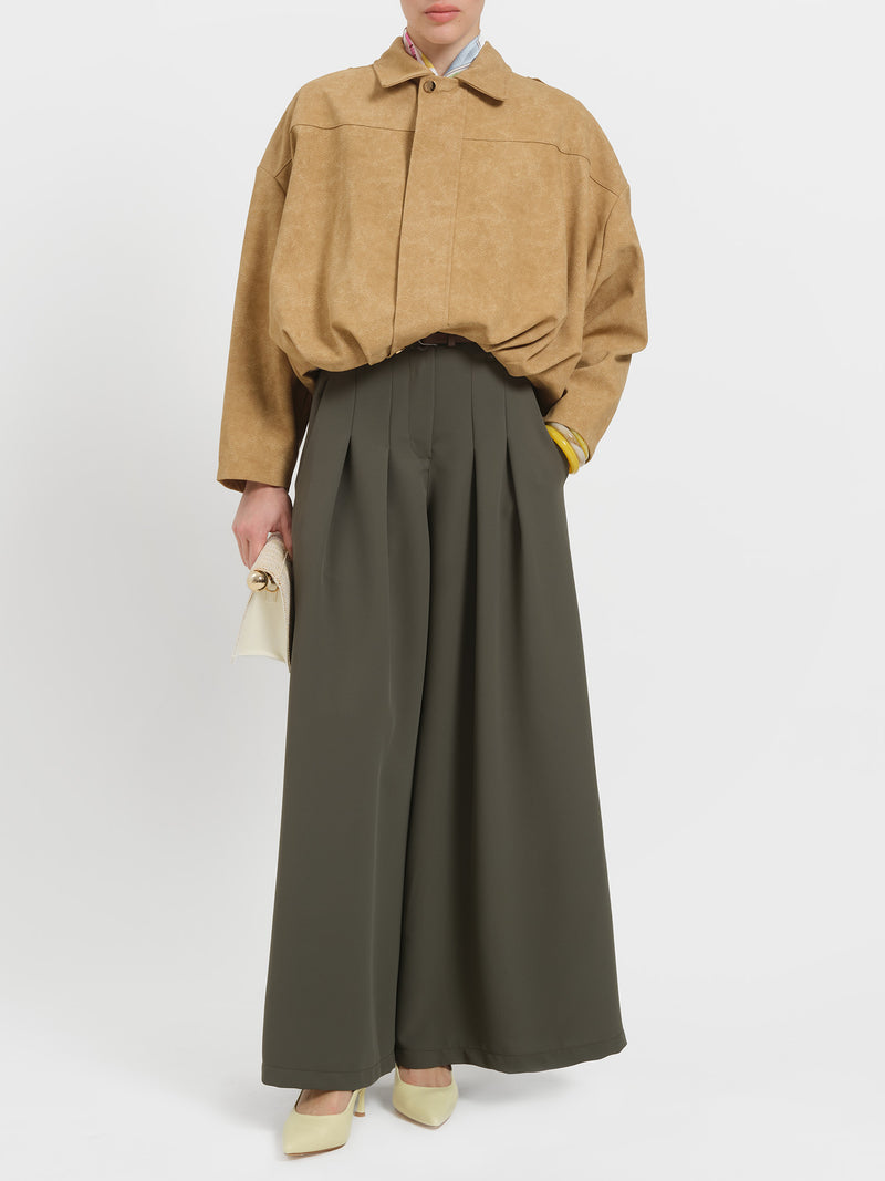 Giacca bomber in ecodaino