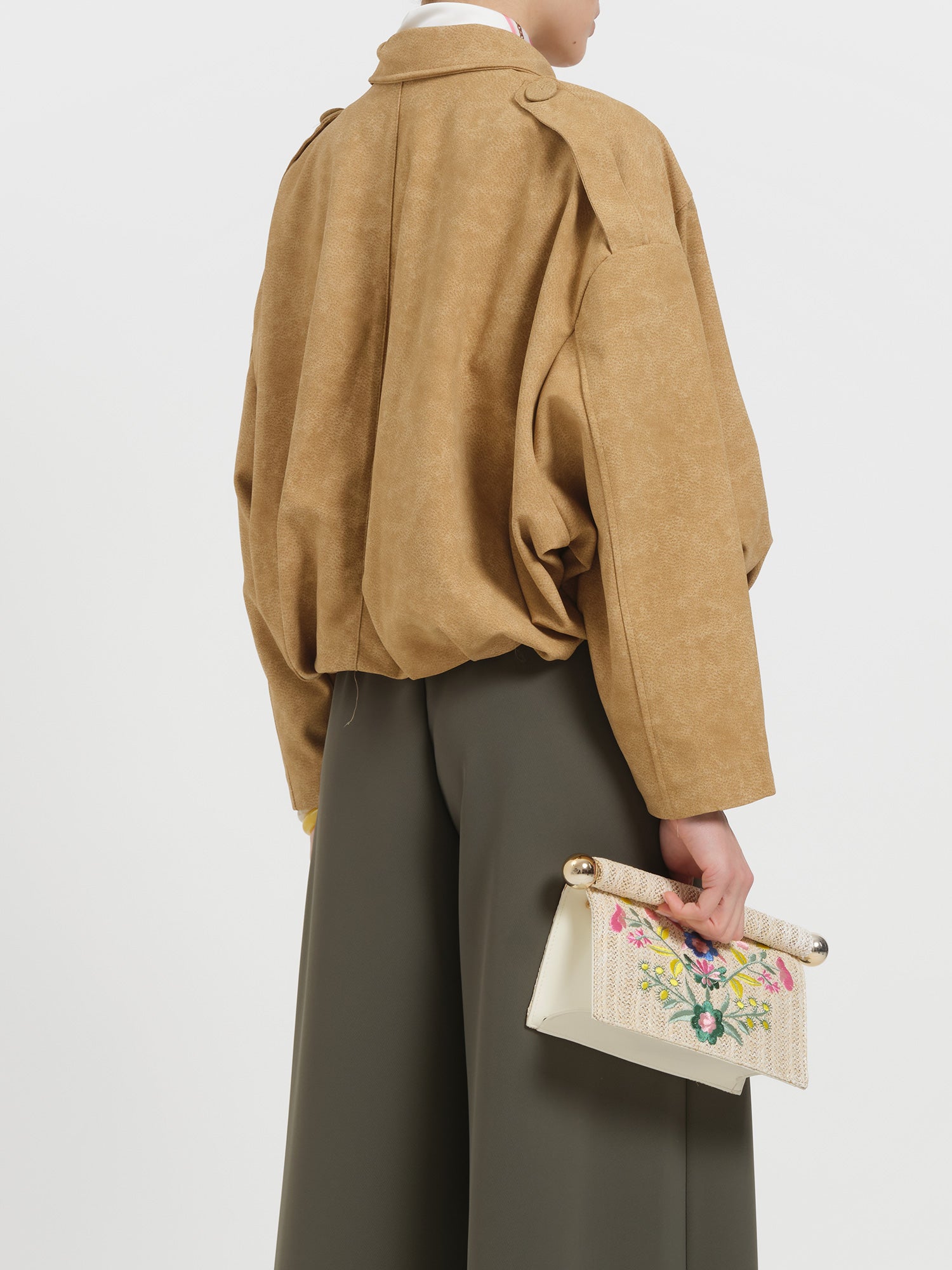 Giacca bomber in ecodaino