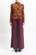 Maglia lupetto in tulle
