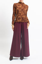Maglia lupetto in tulle